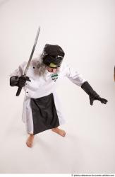 Brono STANDING POSE WITH MACHETE